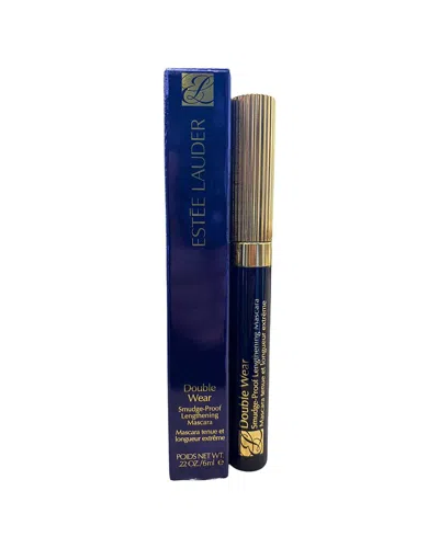 Estée Lauder Women's 0.22oz Dwm 01 Black Double Wear Smudge Proof Lengthening Mascara