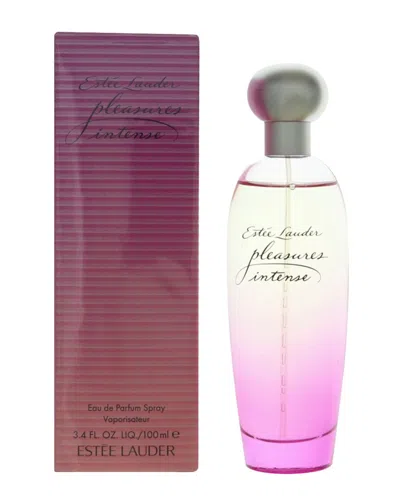Estée Lauder Women's 3.4oz Pleasures Intense Eau De Parfum Spray In Transparent