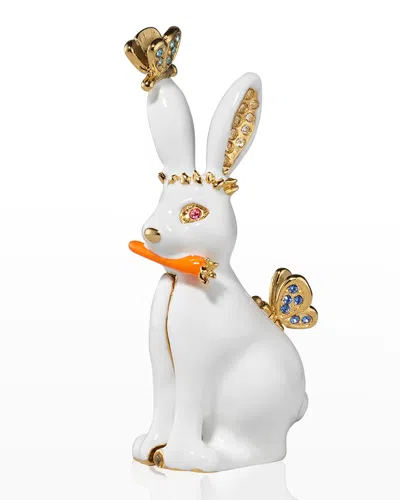 Estée Lauder X Monica Rich Kosann Sparkling Hare Solid Perfume Compact - Beautiful Magnolia