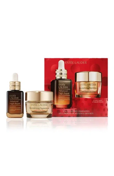 Estée Lauder Youth Keepers Unwrapped Set $155 Value In Transparent