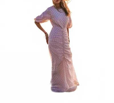 Esteem Couture Allison Dress In Pink In Purple