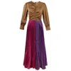 Esteem Couture Cailyn Color Block Dress In Multicolor In Multi
