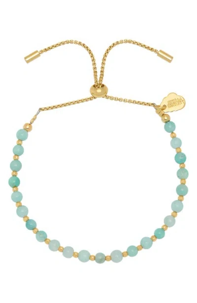 Estella Bartlett Amelia Beaded Slide Bracelet In Gold