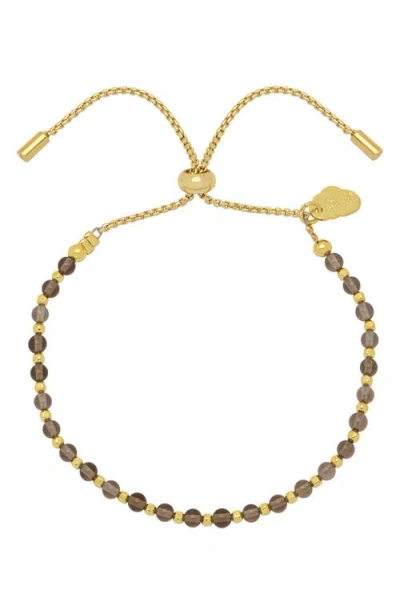 Estella Bartlett Amelia Beaded Slide Bracelet In Gold