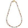 Estella Bartlett Beaded Necklace In Multi