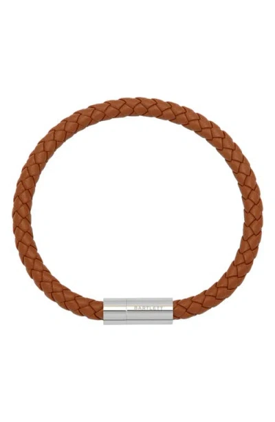 Estella Bartlett Caramel Brown Faux Leather Bracelet