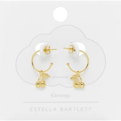 Estella Bartlett Cherry Charm Drop Earrings