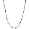 Estella Bartlett Chip Bead Necklace In Multi