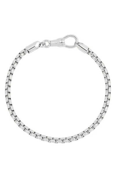 Estella Bartlett Chunky Rounded Box Chain Bracelet In Metallic