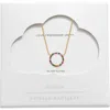 Estella Bartlett Cubic Zirconia Circle Pendant Necklace In Gold