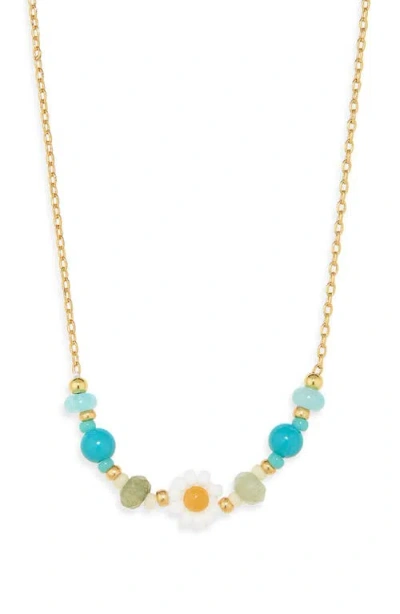 Estella Bartlett Daisy Chain Necklace In Gold