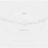 Estella Bartlett Engraved Love Heart Figaro Chain Necklace