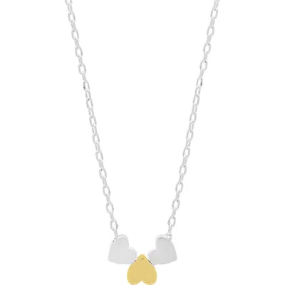 Estella Bartlett Multiheart Pendant Necklace In Gold