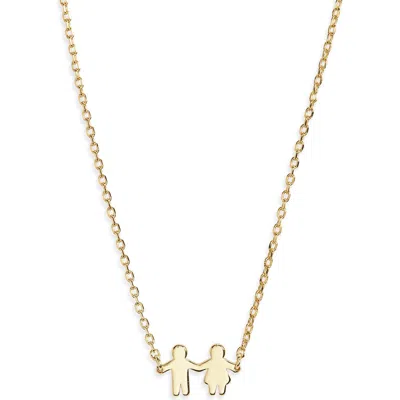 Estella Bartlett People Pendant Necklace In Gold