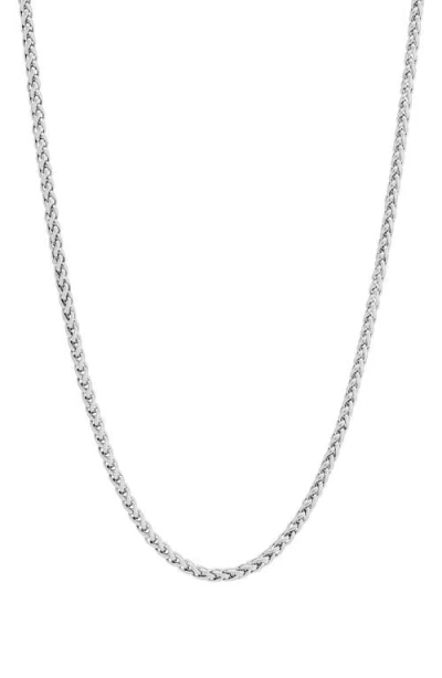 Estella Bartlett Spiga Chain Necklace In Metallic