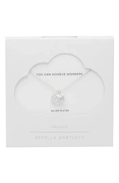 Estella Bartlett Star Concave Pendant Necklace