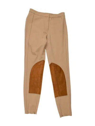Pre-owned Estelle And Finn Colorblock Pattern Skinny Leg Pants In Neutral