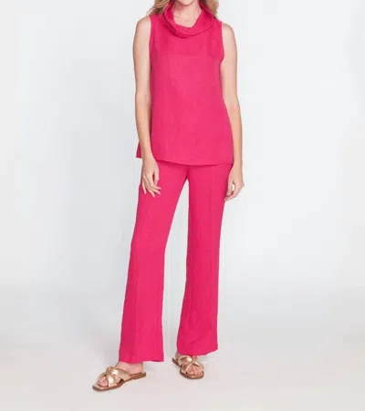 ESTELLE AND FINN FULL LEG PULL ON PANT IN PINK