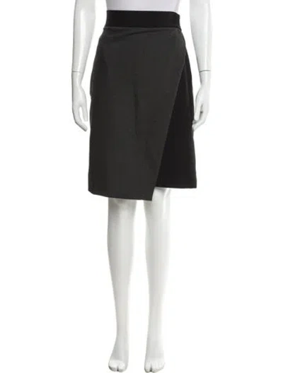 Pre-owned Estelle And Finn Knee-length Skirt In Gray