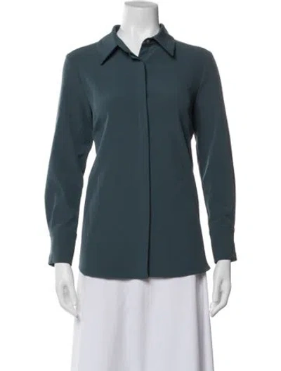 Pre-owned Estelle And Finn Long Sleeve Top In Blue