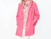 Estelle And Finn Swing Coat In Pink In Pink