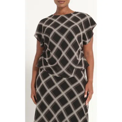 Estelle Cameron Woven Top In Black