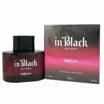 Estelle Ewen Ladies In Black Edp 3.4 oz Fragrances 3700134404145 In White