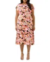 Estelle Plus Atreides Midi Dress In Print