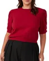 Estelle Plus Bacchus Knit Sweater In Amarena