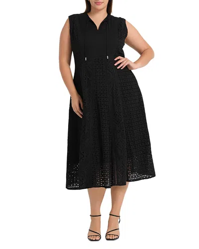 Estelle Plus Blair Dress In Black