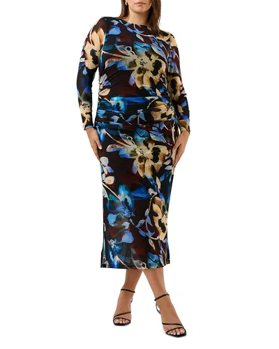 Estelle Plus Cleo Mesh Midi Dress