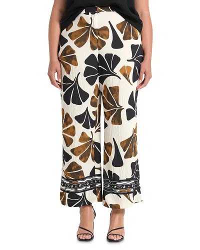 Estelle Plus Elaris Wide Leg Pants In Multi