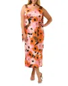 Estelle Plus Freya Satin Dress
