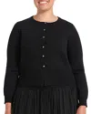 Estelle Plus Jasmine Cardigan In Black