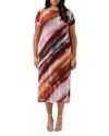 Estelle Plus Sunshine Radiant Dress In Print