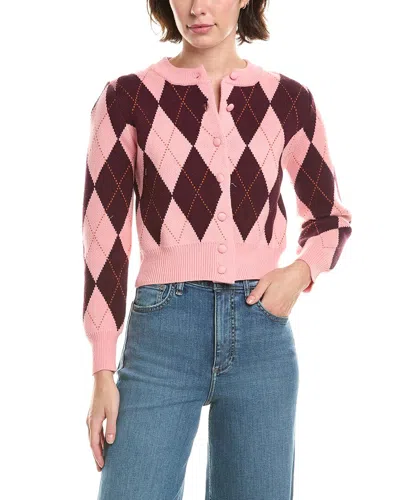 Estellina Cardigan In Pink