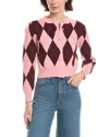 Estellina Cardigan In Pink