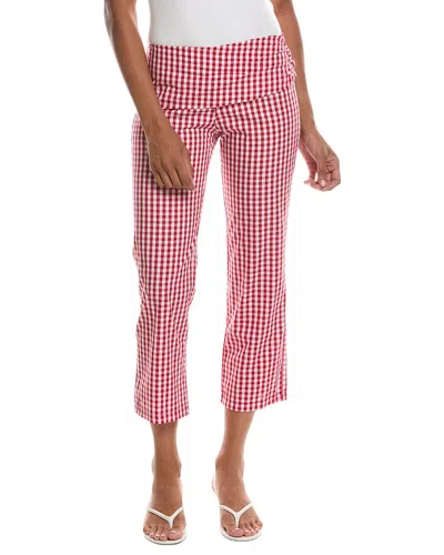 Estellina Check Crop Pant In Multi