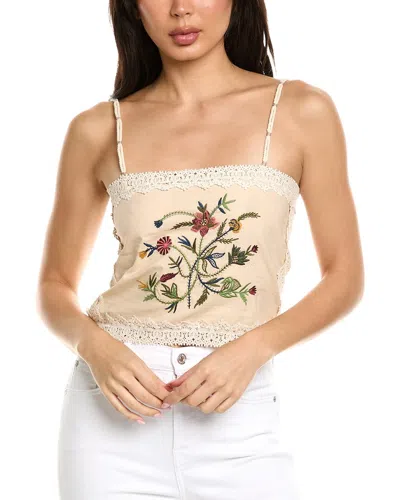 Estellina Embellished Top In Multi