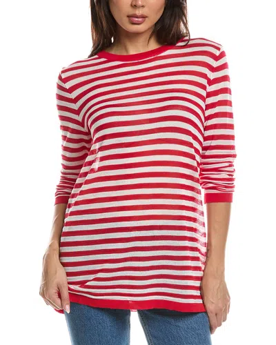 Estellina Knit Striped Top In Multi