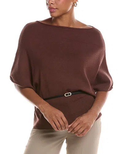 Estellina Knit Top In Brown