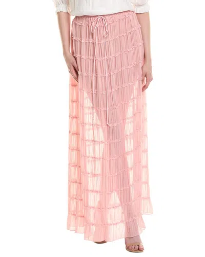 Estellina Maxi Skirt In Pink