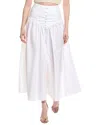 Estellina Maxi Skirt In White