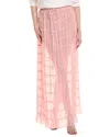 Estellina Maxi Skirt In Pink