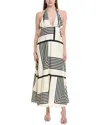 Estellina Midi Dress In Neutral