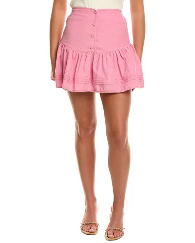 Estellina Mini Skirt In Pink