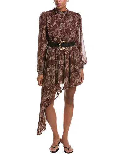 Estellina Printed Midi Dress In Multi