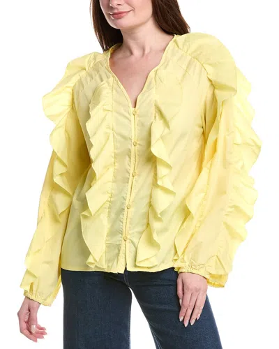 Estellina Top In Yellow