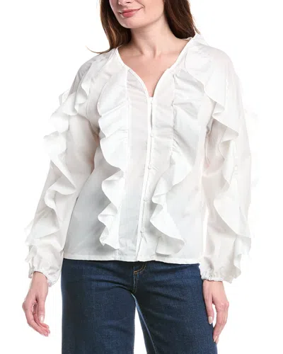 Estellina Top In White