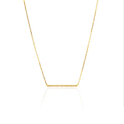 Esterah Women's Gold Bar Necklace